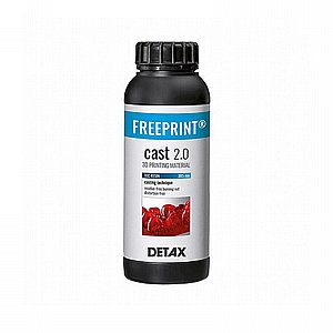 ��� ����-���� ������ ������ ������ 1 ��� Detax FREEPRINT� Cast 2.0 Resin Red Transparent  