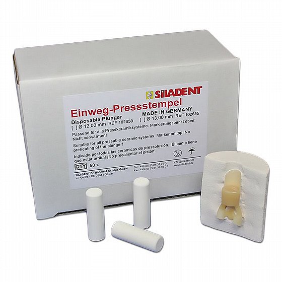 ����� ���� ������ �� ���� ��� ������ ����� 50 �� Siladent Disposable Plunger
