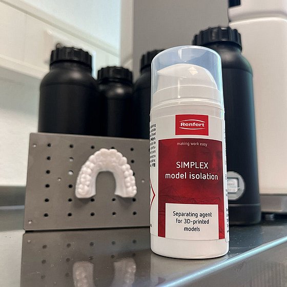 ���� ����� ������� ������� �������� 80 ��� Renfert SIMPLEX Model Isolation