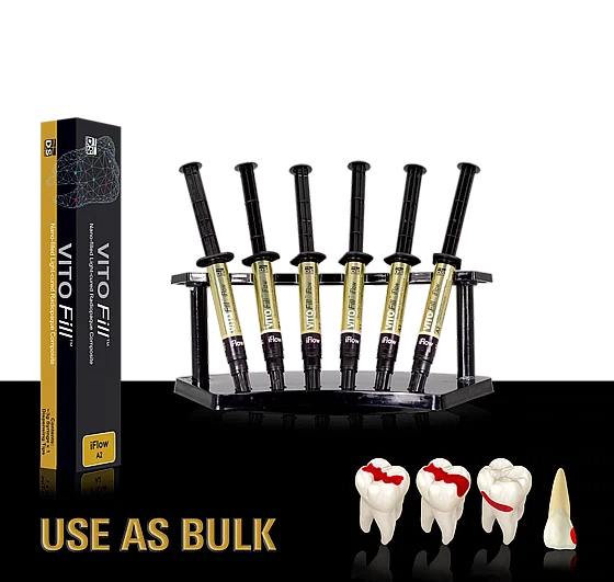 �� �������� ����� �� ������ ���� ���������� ����� 6 ������ 3 ��� Vito� Fill eFlow Kit Nano-filled Injectable Composite