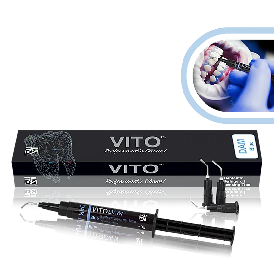 ���� ����� ����� ��� ����� ������� ������ ����� ������ 3 ��� Vito� Dam LC Gingival Resin Barrier