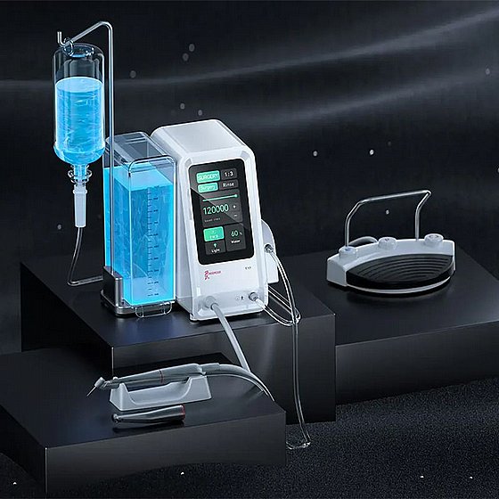 ������� �������� ������ �� ����� ��� DTE Woodpecker ES5 Dental Electric Surgical Turbine 3.5 Ncm
