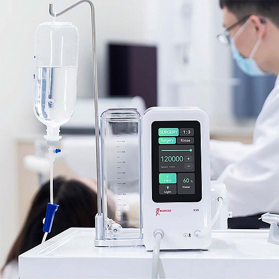 ������� �������� ������ �� ����� ��� DTE Woodpecker ES5 Dental Electric Surgical Turbine 3.5 Ncm