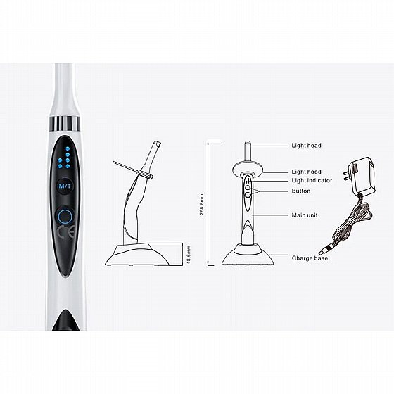 ����� ����������� ����� �� 2 ������� ����� WOODPECKER O-Light Curing Light