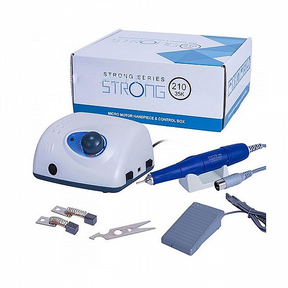 ���������� 35K �� ���� ����� ����� ������ SAESHIN Strong 210/105L Dental & Nail Micro Motor 35K RPM