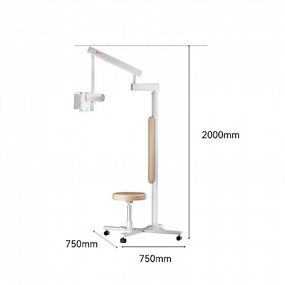 ���� ����� ������� �� ���� ������ ����� Woodpecker Rolling Stand with Seat for X-ray Generator