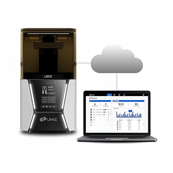 ����� ������� ������ ����� ������ (MSLA) UNIZ UBEE Dental 3D Printer